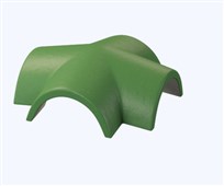 KMB BETA Elegant hřebenáč křížový - X (včetně vrutu FeZn) zelená